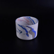 Cina Nuovi prodotti 7 tipi di portacandele in ceramica quadrato a forma di nuvola produttore