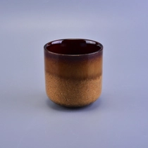 Kína. transmutation glaze ceramic candle container Framleiðandi