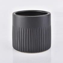 Kína. 12oz Matte Black Keramik kertastjakar Framleiðandi