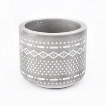 Cina Round shape home  modern cement  tealight candle holders produttore