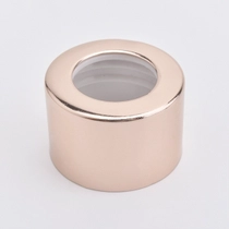 China Rose Gold verschraubte Kappen für Reed Diffusor Flaschen Großhandel Hersteller