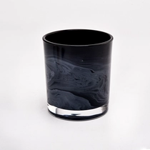 China New arrival handmade painting glass candle vessel manufacturer manufacturer