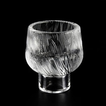 China Hot sale 60ml empty glass candle jar for home decor manufacturer