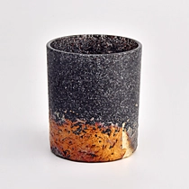 China Wholesale paint finish candle jars glass with home decor manufacturer