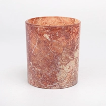China 300ml new design handmade painting glass candle holder supplier manufacturer