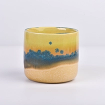 China 450ml ceramic candle holder for candle making wholesale manufacturer