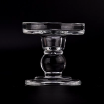 China Popular candlestick holder clear candle holder for dinning table decoration manufacturer