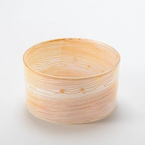 China Large Capacity Short Stature Glass Vessel Candle Containers manufacturer