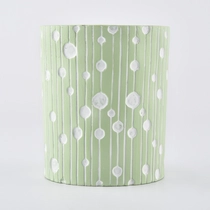 China Spring fresh color  ceramic candle jar manufacturer