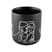 China Christmas Decoration premium glaze ceramic candle vessels manufacturer