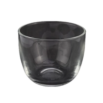 China 14oz handmade clear glass candle bowl vessels for candles manufacturer