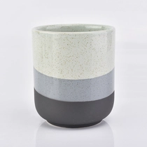 China 12oz glaze ceramic candle jar for scented candles making manufacturer