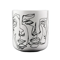 China Wholesale Nordic popular home decor luxury unique ceramic candle vessel manufacturer