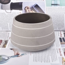 China 12 oz Matte candle container ceramic handmade candle vessels in bulk manufacturer