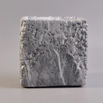 China Square customized concrete candle jar for home decor manufacturer