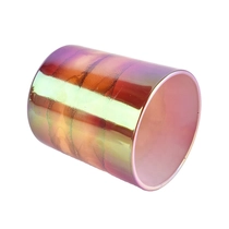 China cylinder candle vessel glass candle jar tumbler wedding decor in bulk manufacturer