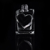 China 40ml Clear mini glass perfume oil car fragrance bottle for home manufacturer