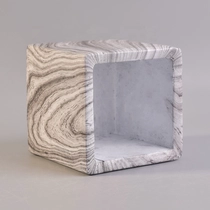 China Square vintage cement candle holders wedding manufacturer