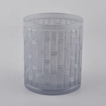 China Wholesale decorative glass candlestick candle jar manufacturer