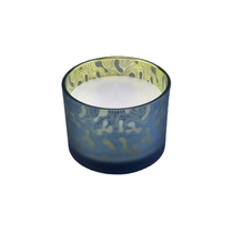 China Hot sales frosted tealight luxury glass candle holders 8oz 10oz manufacturer