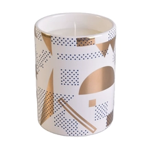 China Sunny Glassware design ceramic candle holder for home decor manufacturer