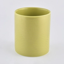 China Custom ceramic candle holder candlestick porcelain candle jars for home wedding decor manufacturer