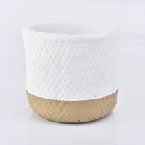 China Gold candle jars customized concrete candle vessel in bulk manufacturer
