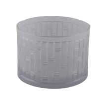 China 3 wick scented glass candle holders manufacturer