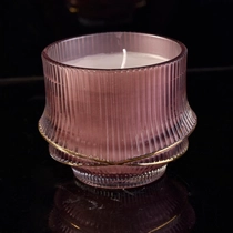 China Manufacturers custom luxury candle glass containers 10oz manufacturer