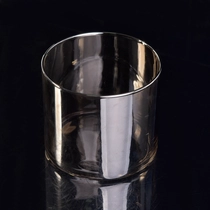 China Cylinder empty decorative candle glass vessel manufacturer
