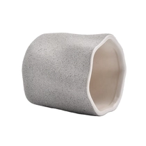 China Vintage candle jars ceramic round candle containers factory manufacturer