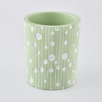 China OEM/ODM tealight ceramic candle vessel 10oz manufacturer