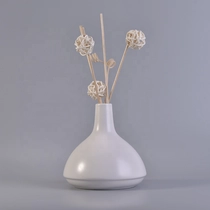 China Essential fragrance ceramic oil reed diffuser bottles home decor wholesale manufacturer
