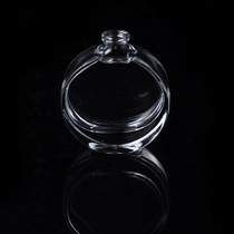China Transparent oval glass perfume oil home fragrance bottles manufacturer