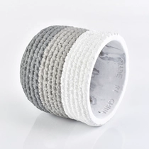 China 510ml Cylinder candle container concrete candle holder wholesales manufacturer