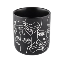 China Wholesales christmas custom ceramic scented candle vessel manufacturer