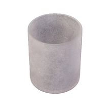 China Coarse feeling luxury glass candle jar wholesale home decoration manufacturer