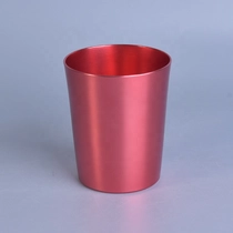 China Pillar candle holder metal candle jar home decor wholesales manufacturer