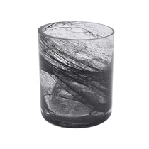China candle containers luxury black candle jar glass with wooden lid decorative candle containers manufacturer