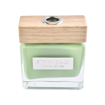 China Sunny design square Luxury empty essential oil fragrance reed glass diffuser bottle manufacturer