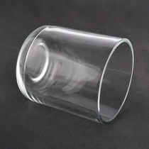 China crystal candle vessel candle jars in bulk glass manufacturer