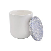 China Suppliers Custom round cement lids for candle jars manufacturer
