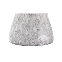 China marble effect hydrographics transfer printing glass candle jars manufacturer