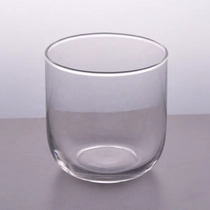 China Clear spraying candle vessel tea light glass candles container scented wedding centerpieces wholesale manufacturer