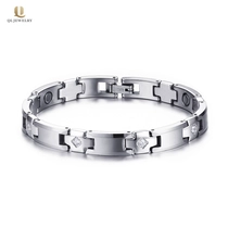 porcelana Pulsera de tungsteno de la joyería del tungsteno de los hombres de venta caliente de la venta caliente para los hombres con los imanes y el germanio China proveedor fabricante