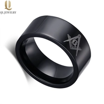 China Beliebte maßgeschneiderte gravierte 8mm-einfache hochglanzpolitische schwarze Wolframkarbid-Ring-Wolfram-Fingerring-Wolfram-Karbid-Bands China Fabrik und Hersteller Hersteller