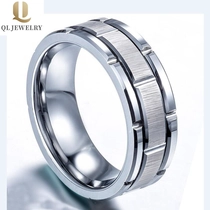 China 4-Parts Combined Top sales Men's Tungsten Wedding Band Gold Tungsten Carbide Ring Special Unique and Cool manufacturer