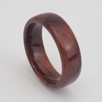 China Amazing Wholesale Customized Men's Wedding Bands  6mm Domed Wood Ring China Manufacturer manufacturer