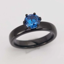 Chine Chine Bandes de mariage en tungstène noir poli de 6 mm de haut de conception la plus récente CZ Vis Down Comfort Fit Bague en carbure de tungstène Fabricants fabricant
