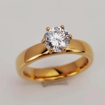 Chine Chine Bandes de mariage en tungstène en or poli de 6 mm de haut de conception la plus récente fabricant
